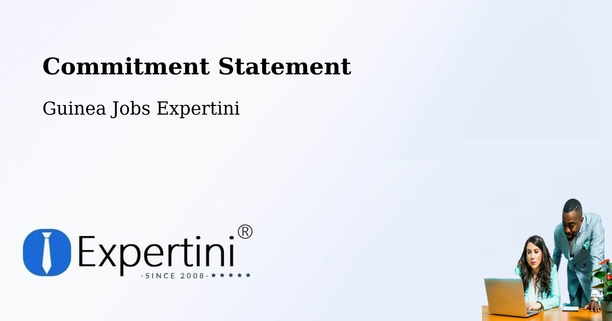 Corporate Commitment – Macenta - Guinea Jobs Expertini